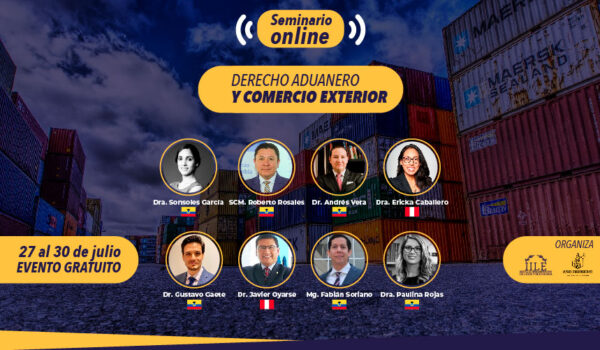 Seminario Online “Derecho Aduanero y Comercio Exterior en Ecuador”
