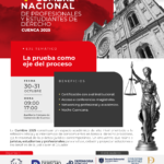I Cumbre Nacional de Profesionales y Estudiantes de Derecho Cuenca 2025  (Eje temático: La Prueba como eje del proceso)